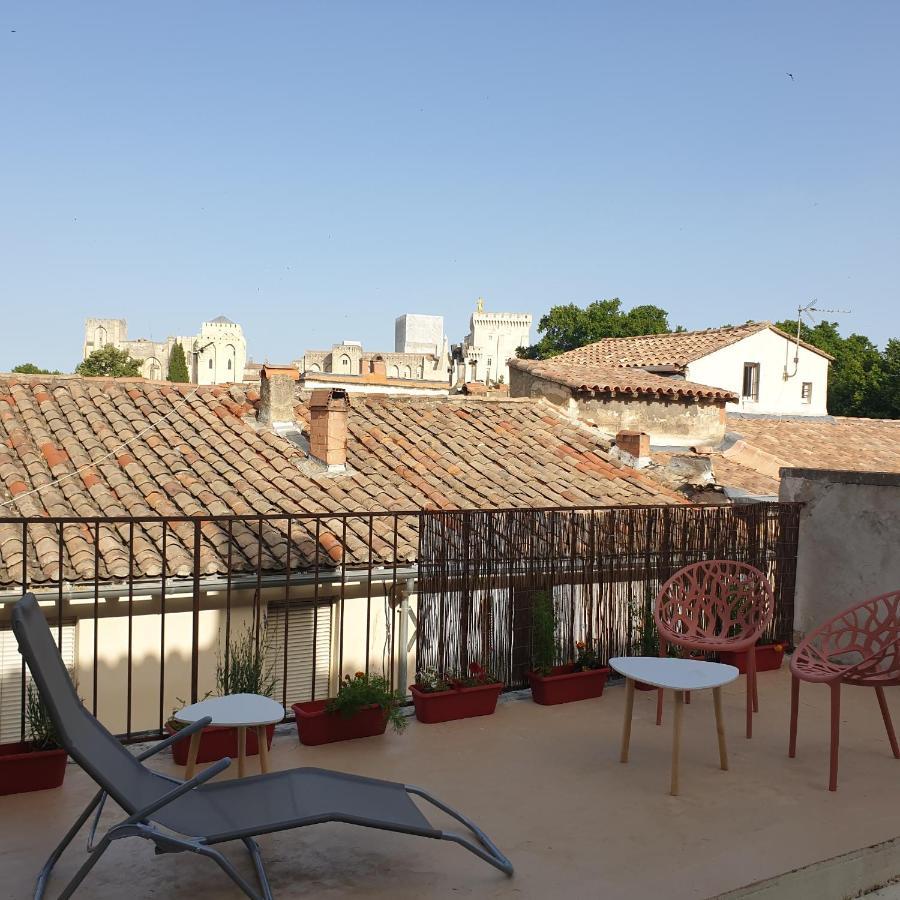 Maison Intra Muros, Terrasses Avec Vue Jaccuzzi Et Garage أفينيون المظهر الخارجي الصورة